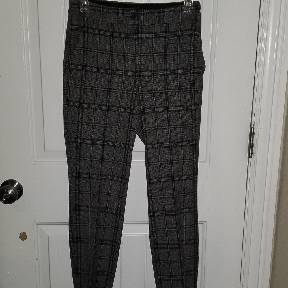 Express ankle slacks with pockets